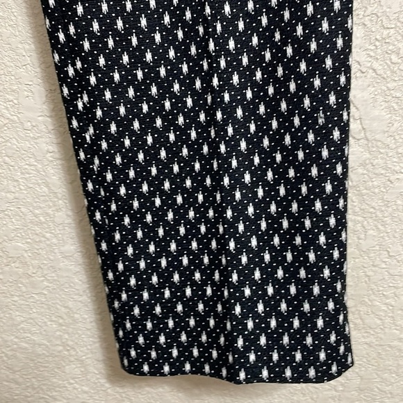 ANN TAYLO PETITE Black and White CAPRIS - Picture 5 of 10